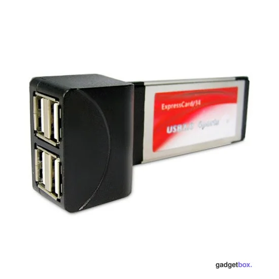 Адаптер Express Card на USB HUB 4 Порта