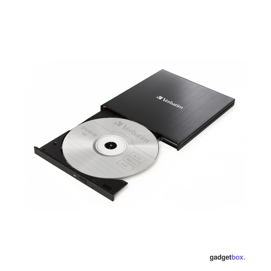 Внешний привод Verbatim CD/DVD 43886 Slim USB-C Чёрный