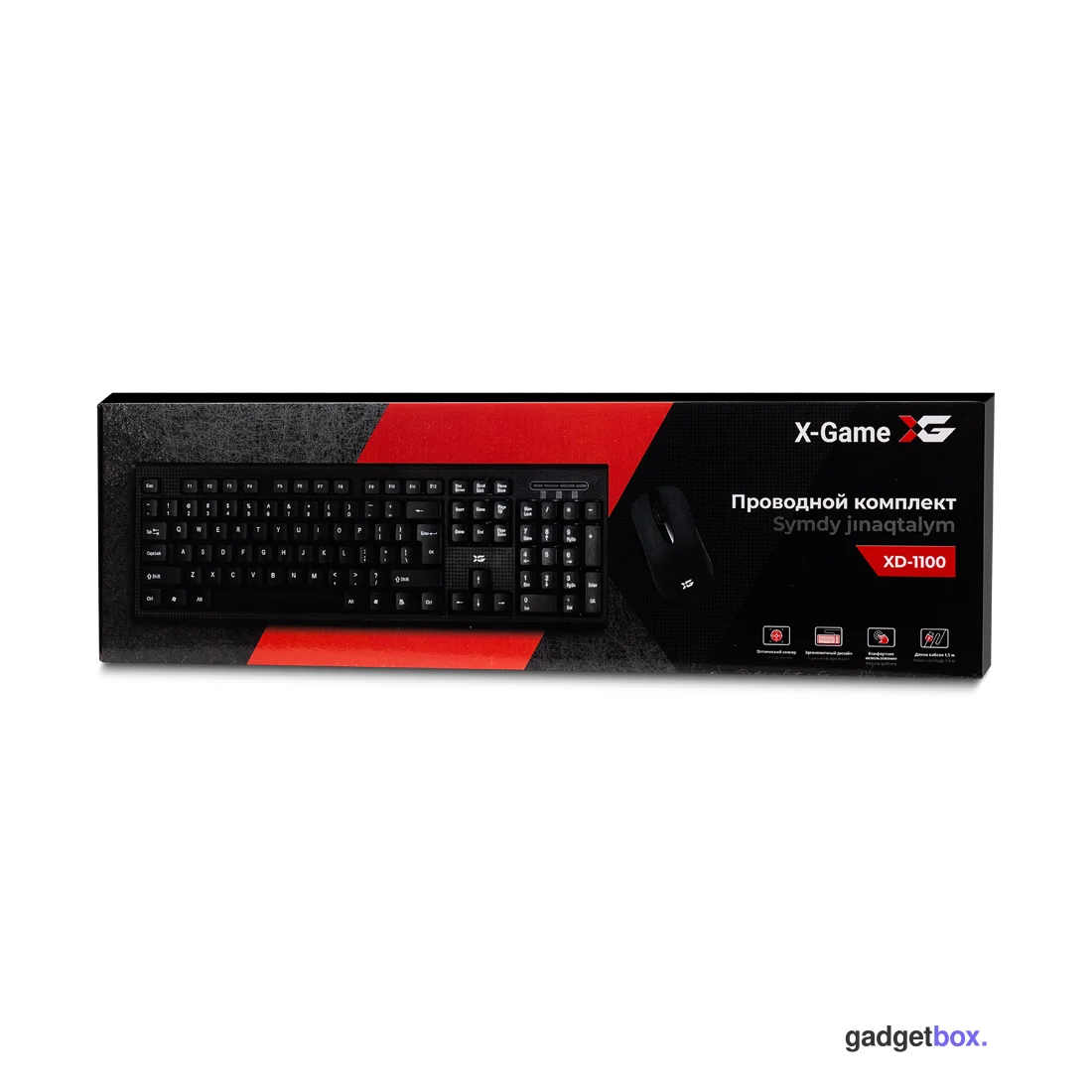 Комплект Клавиатура + Мышь XG XD-1100OUB