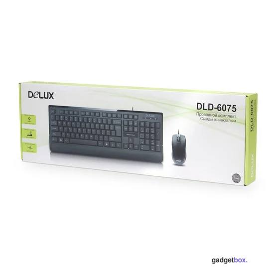Комплект Клавиатура + Мышь Delux DLD-6075OUB