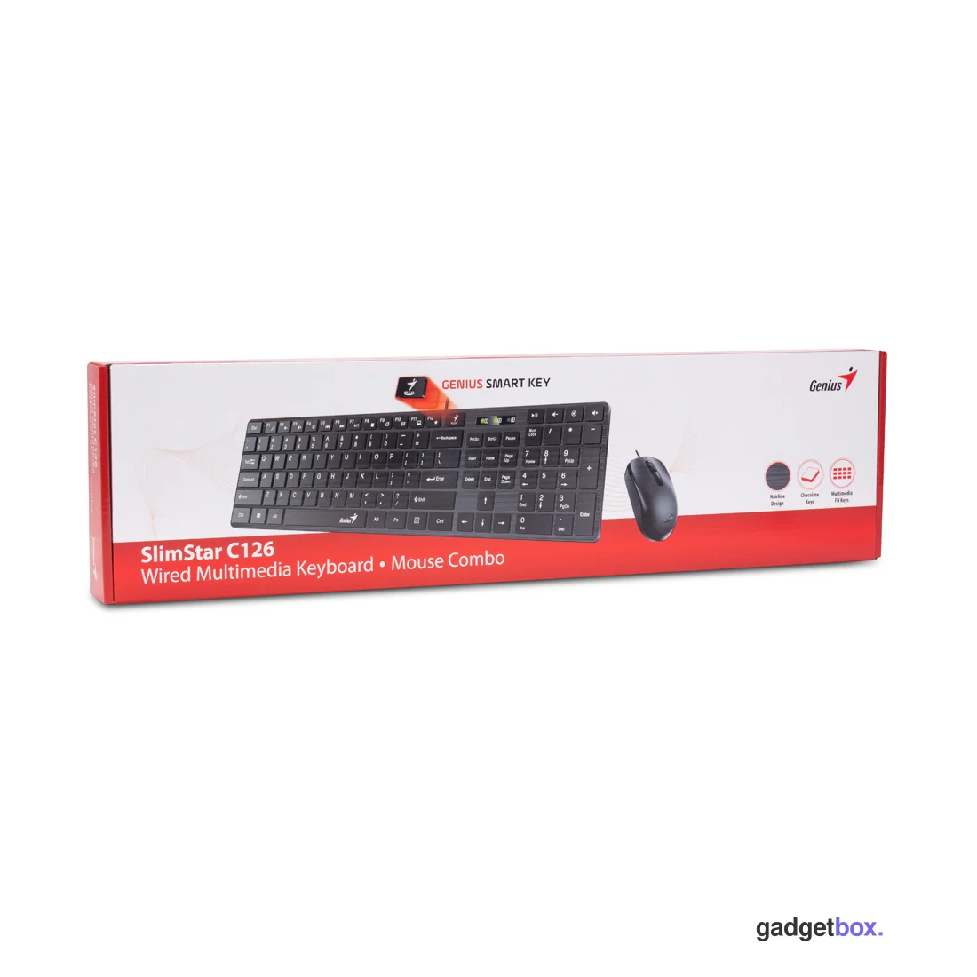 Комплект Клавиатура + Мышь Genius SLIMSTAR C126