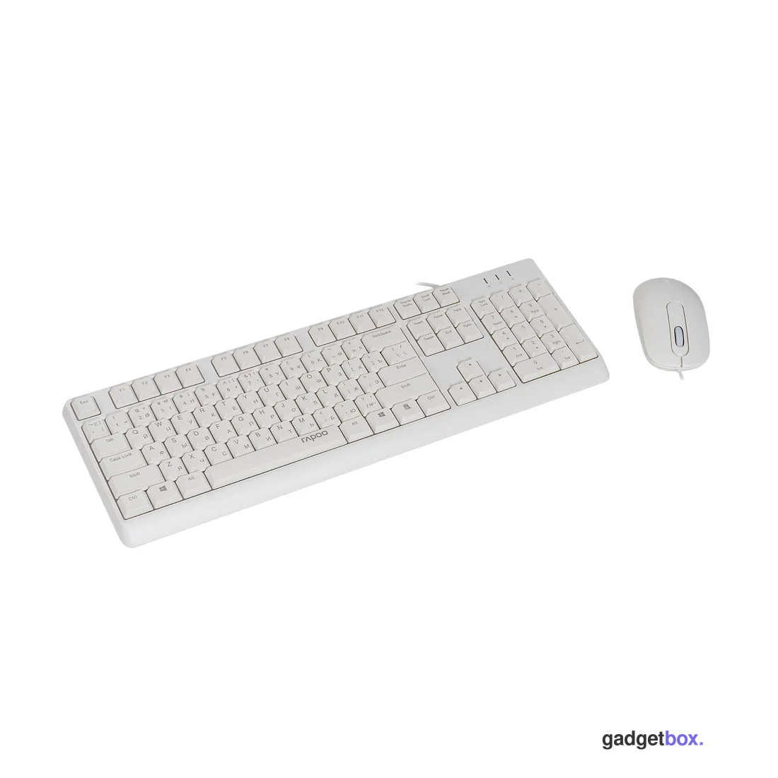 Комплект Клавиатура + Мышь Rapoo X130PRO White