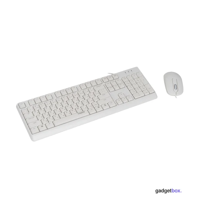 Комплект Клавиатура + Мышь Rapoo X130PRO White