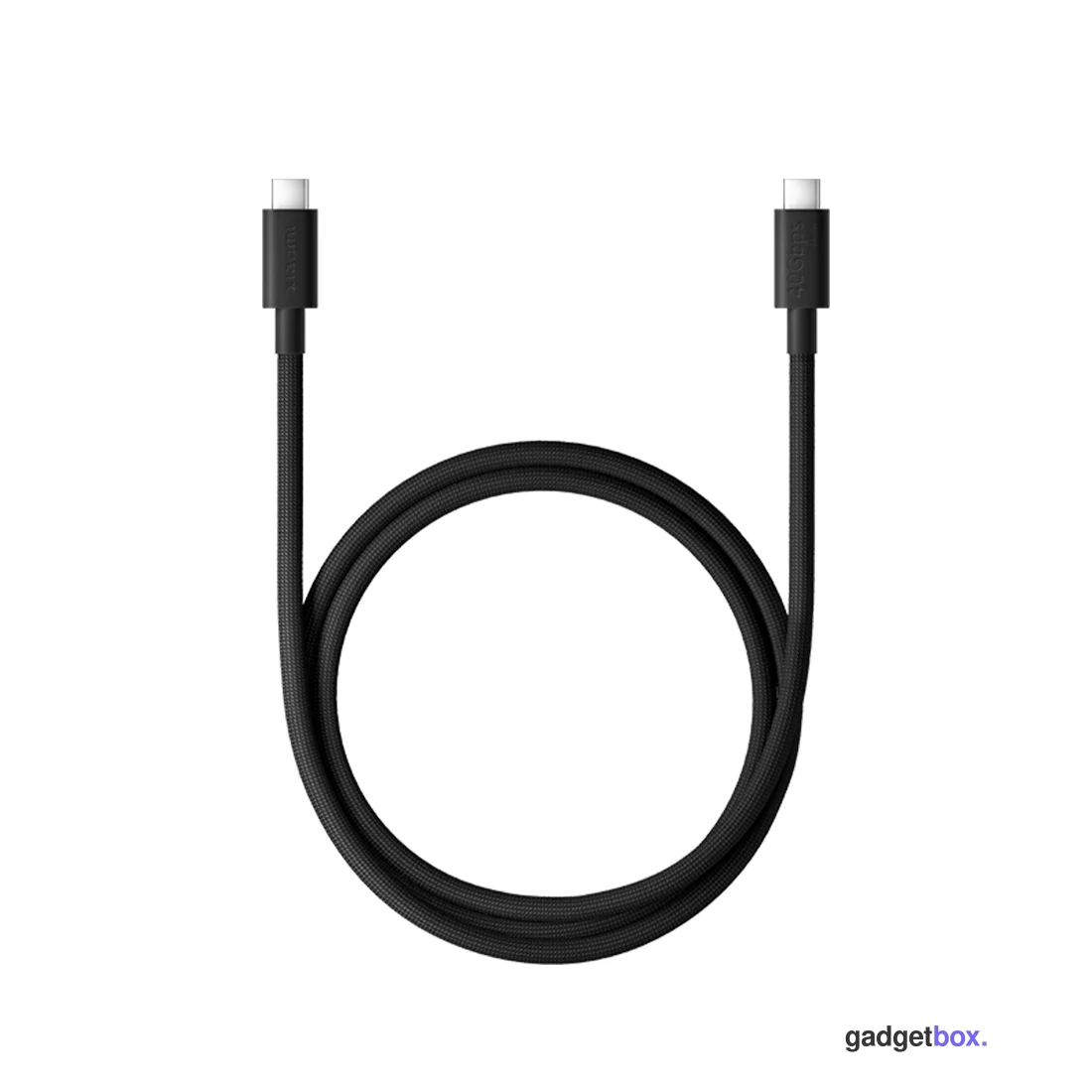 Интерфейсный кабель Xiaomi 6A High-speed USB4 Braided USB-C to USB-C Cable (1m) Черный