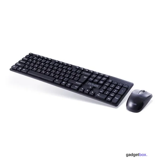 Комплект Клавиатура + Мышь Delux DLD-1505OGB