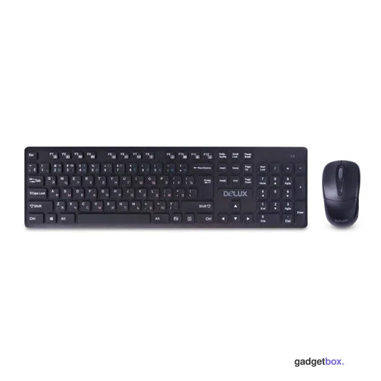 Комплект Клавиатура + Мышь Delux DLD-1505OGB