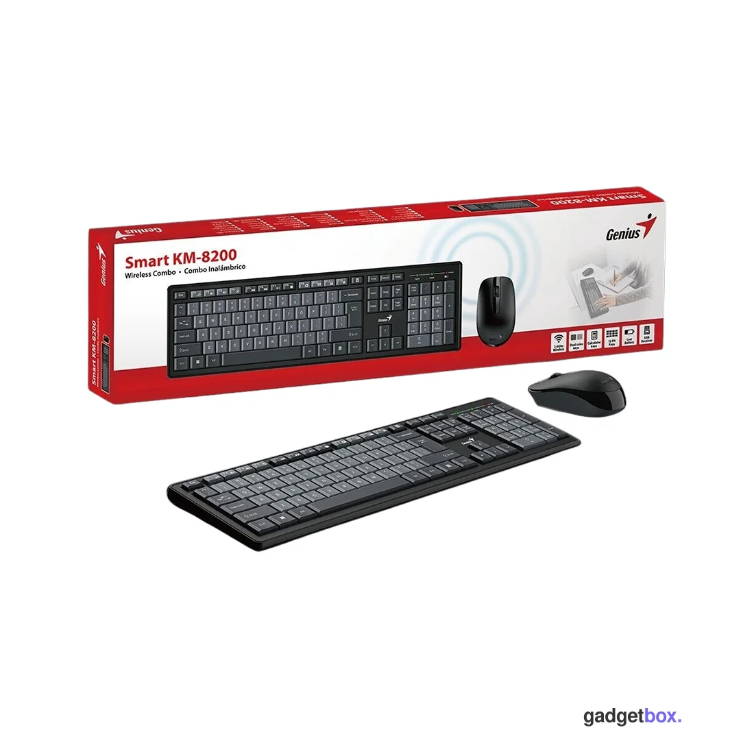 Комплект Клавиатура + Мышь Genius Smart KM-8200