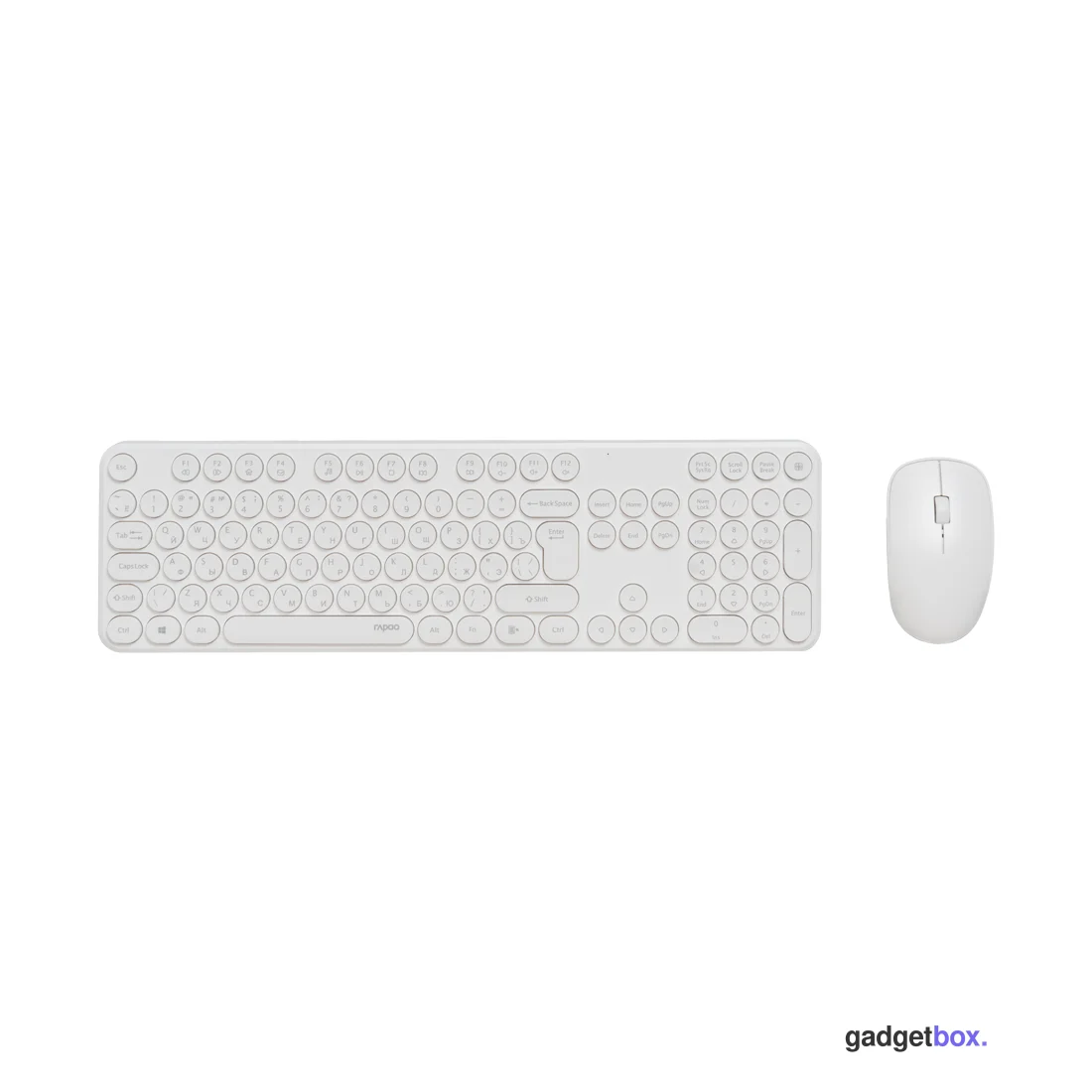 Комплект Клавиатура + Мышь Rapoo X260S White