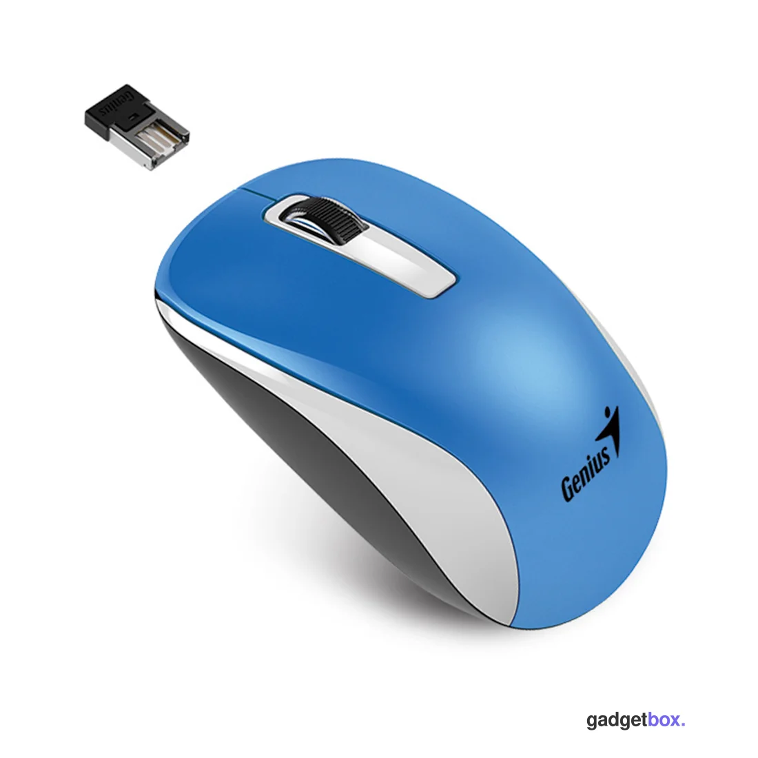 Компьютерная мышь Genius NX-7010 WH+Blue