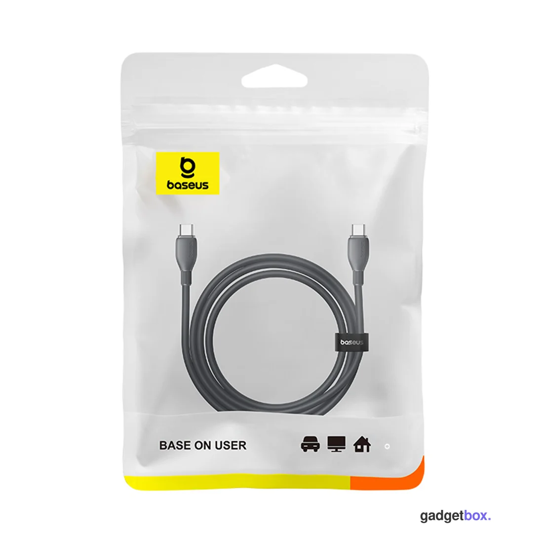 Интерфейсный кабель Baseus Ultra-Fast Fast Charging Cable USB-C to USB-C 100W 1m Cluster Black