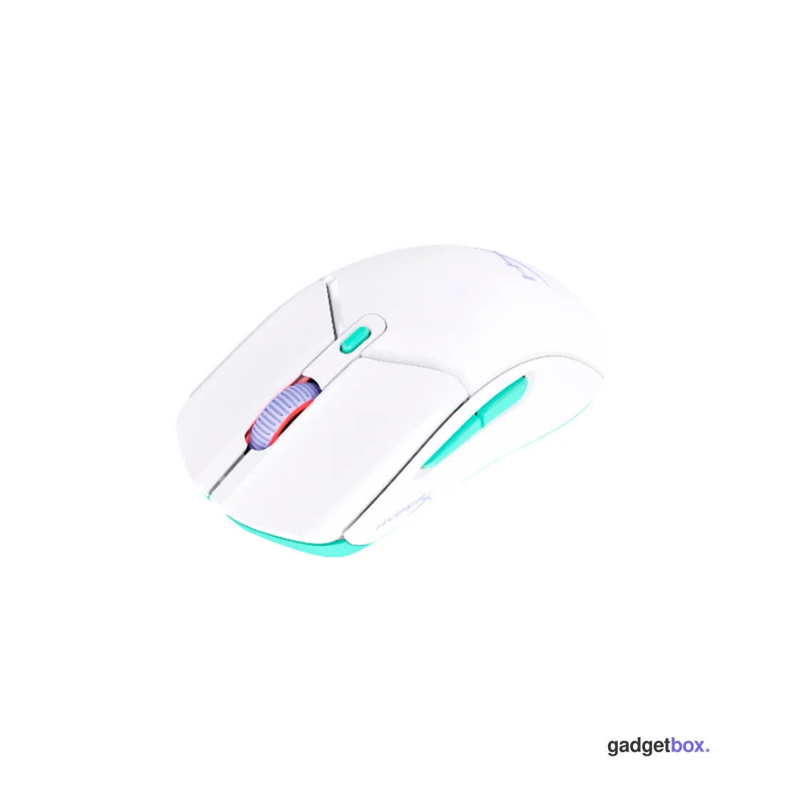 Компьютерная мышь HyperX Pulsefire Haste 2 Core Wireless (Wht/Grn/Pur) 8R2E7AA