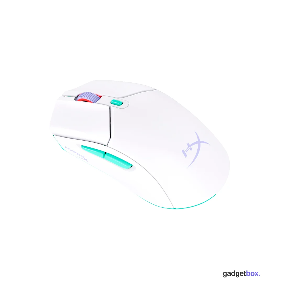 Компьютерная мышь HyperX Pulsefire Haste 2 Core Wireless (Wht/Grn/Pur) 8R2E7AA