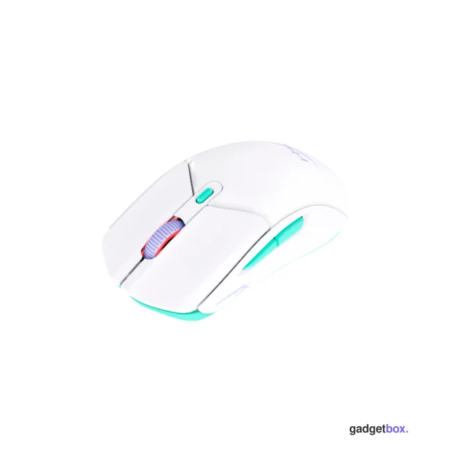 Компьютерная мышь HyperX Pulsefire Haste 2 Core Wireless (Wht/Grn/Pur) 8R2E7AA