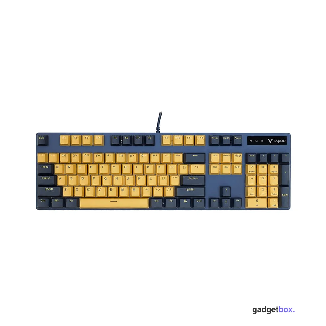 Клавиатура Rapoo V500PRO TM Yellow Blue