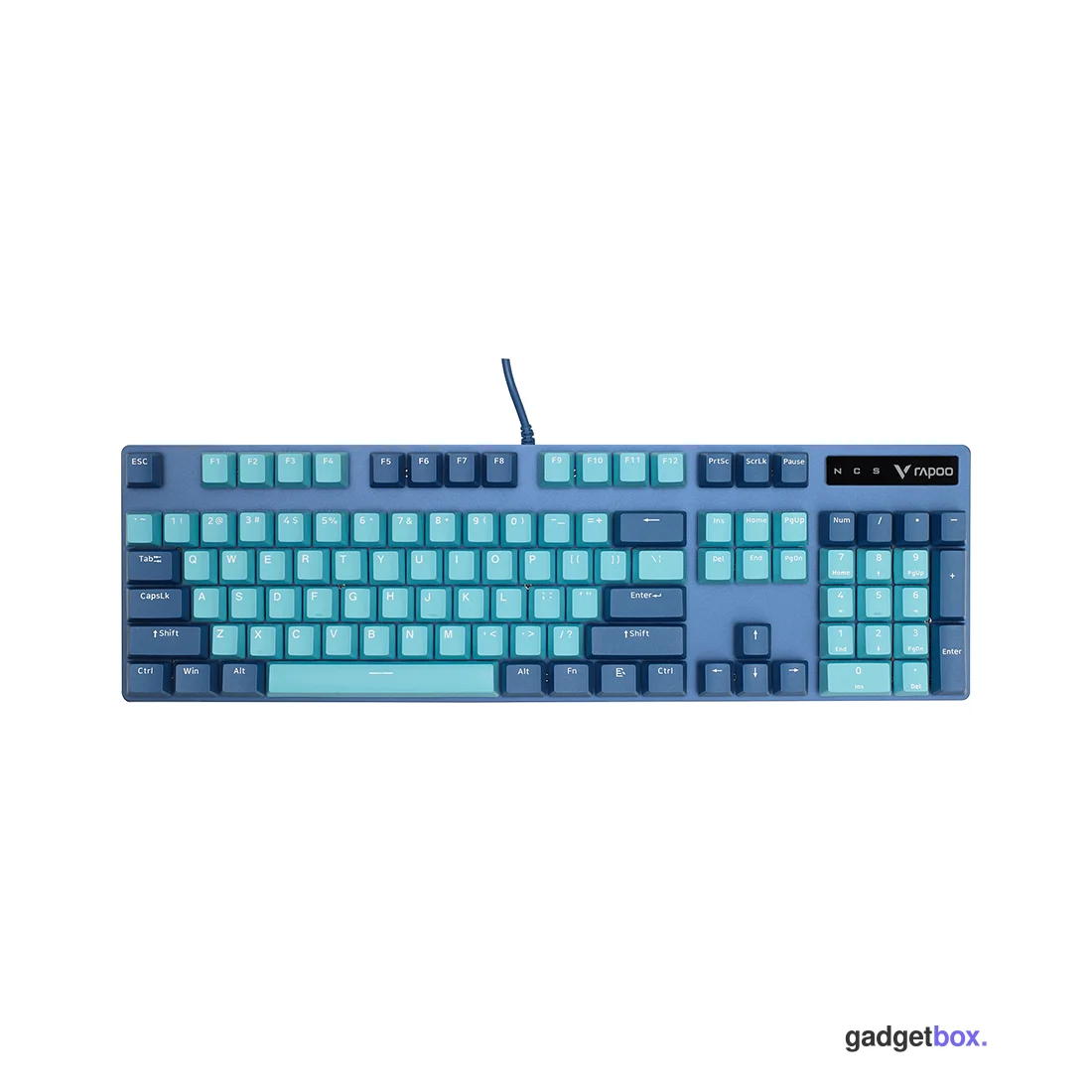 Клавиатура Rapoo V500PRO Cyan Blue
