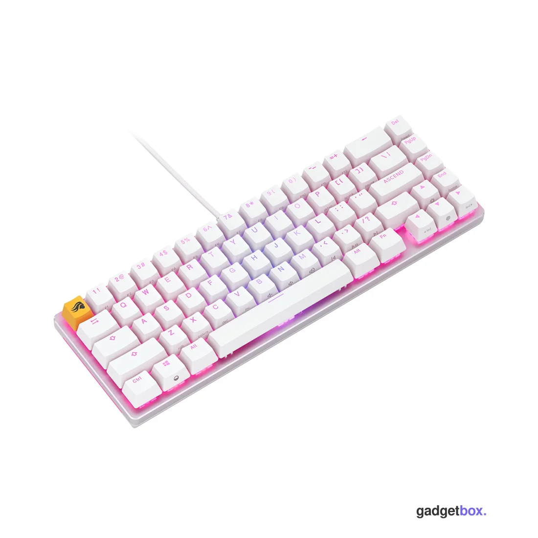 Клавиатура Glorious GMMK2 Compact White (GLO-GMMK2-65-FOX-W)