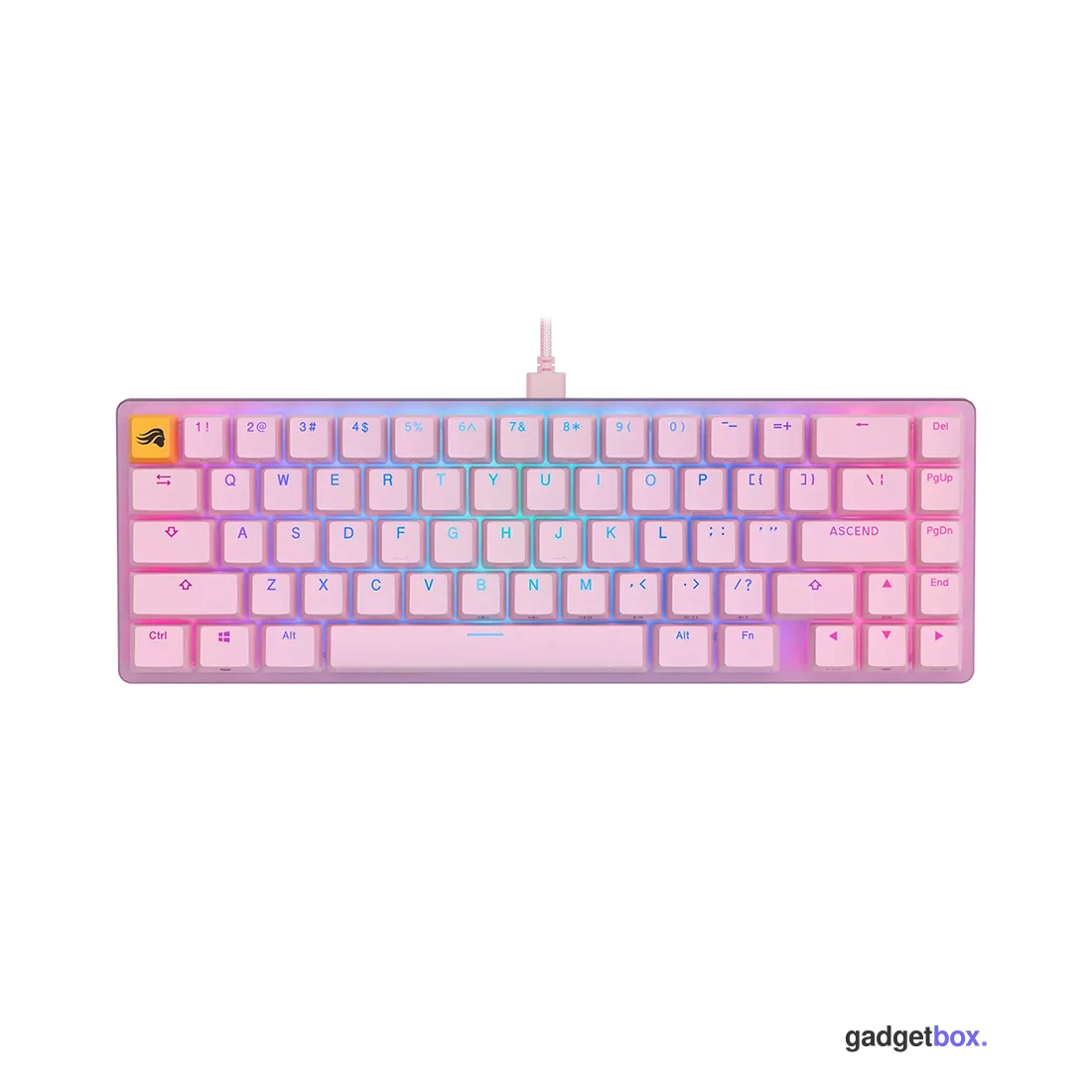 Клавиатура Glorious GMMK2 Compact Pink (GLO-GMMK2-65-FOX-P)