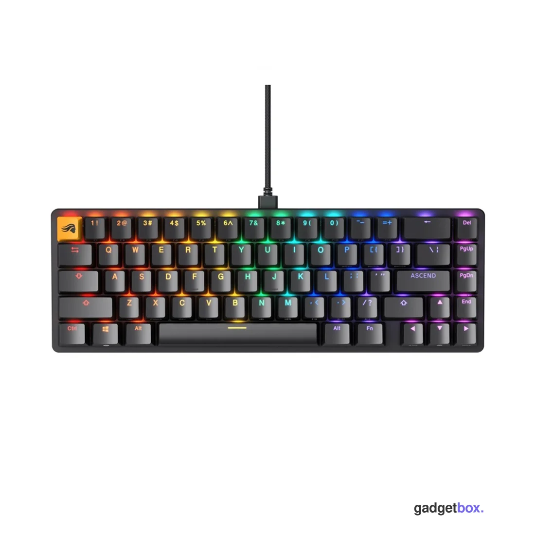 Клавиатура Glorious GMMK2 Compact Black (GLO-GMMK2-65-FOX-B)