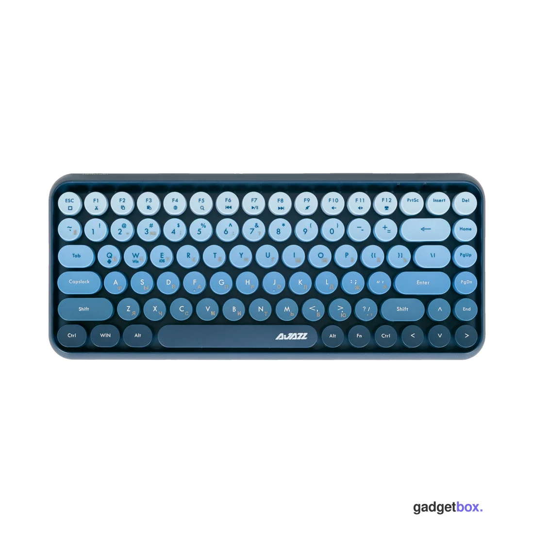 Клавиатура Ajazz 308i Cat Gradient Blue