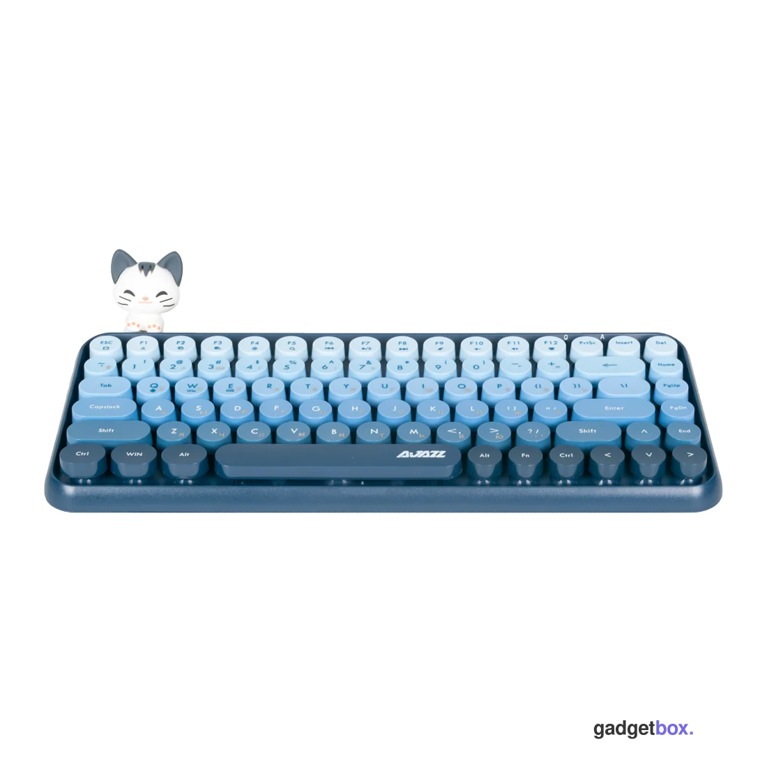 Клавиатура Ajazz 308i Cat Gradient Blue