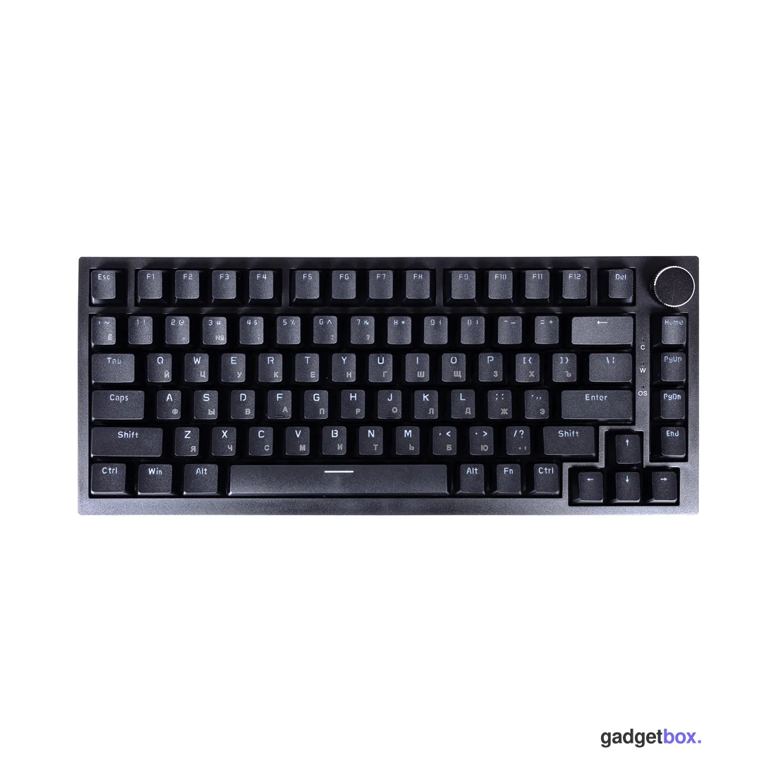 Клавиатура Ajazz AK820 Red Switch Black
