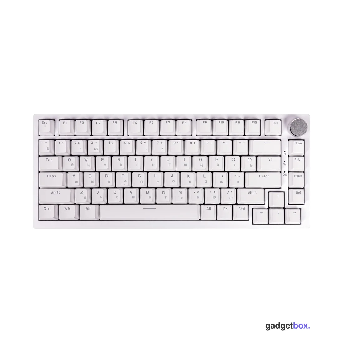 Клавиатура Ajazz AK820 Blue Switch White