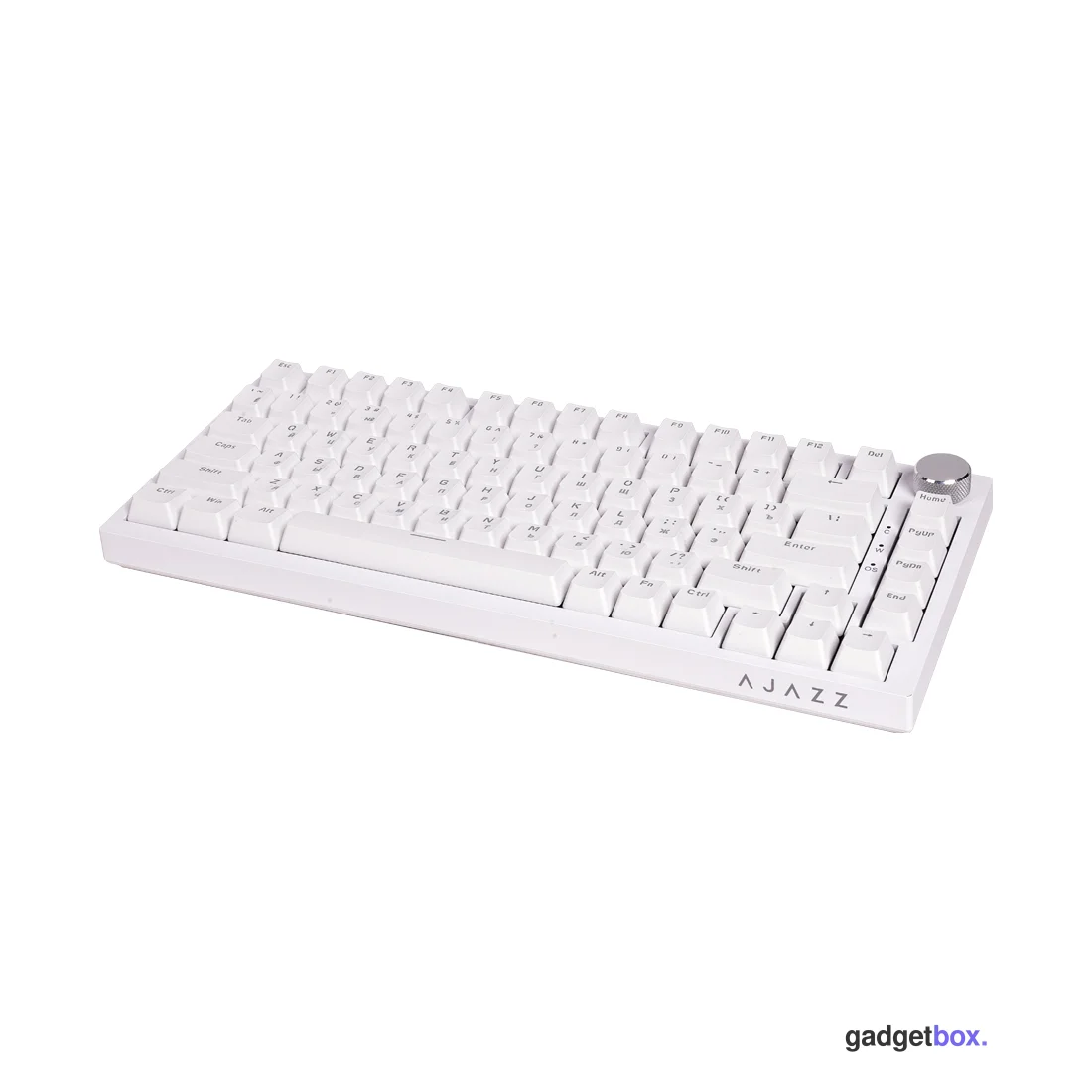 Клавиатура Ajazz AK820 Blue Switch White