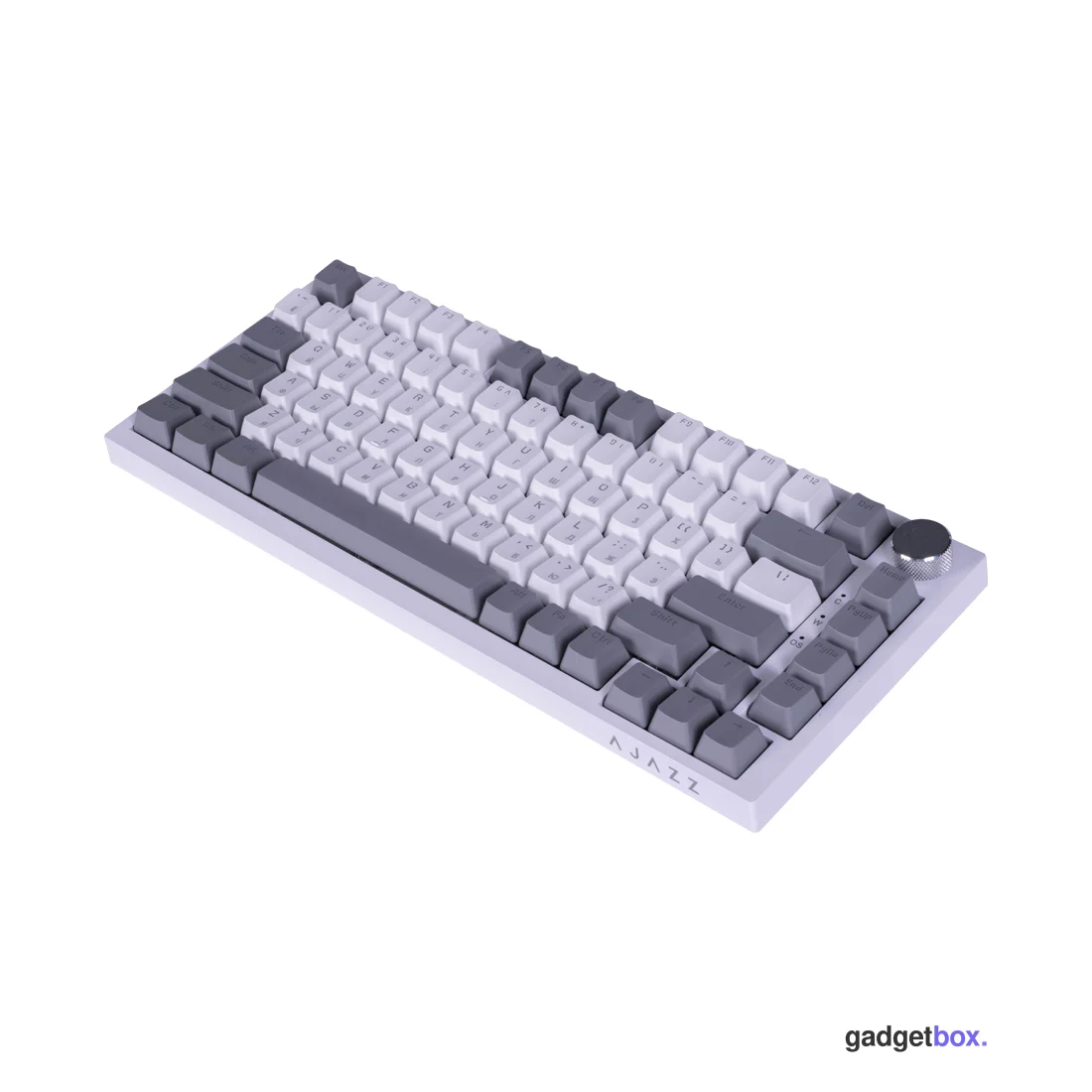 Клавиатура Ajazz AK820-AS Red Switch Белый