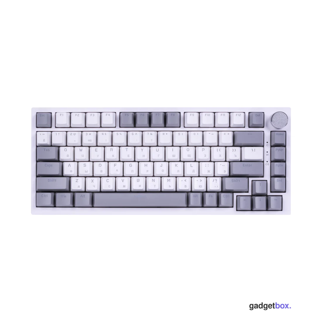 Клавиатура Ajazz AK820-AS Red Switch Белый