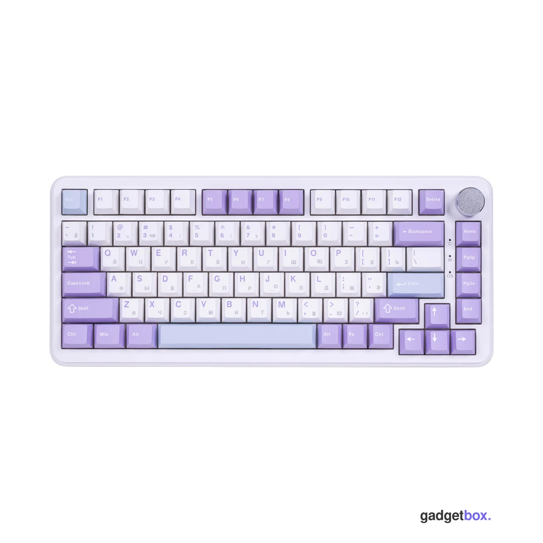 Клавиатура Ajazz AK820 MAX Magnetic Switch Белый