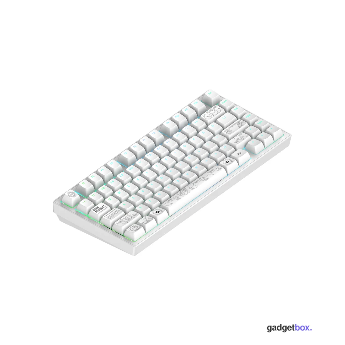 Клавиатура Dark Project ALU81A Terra Nova White