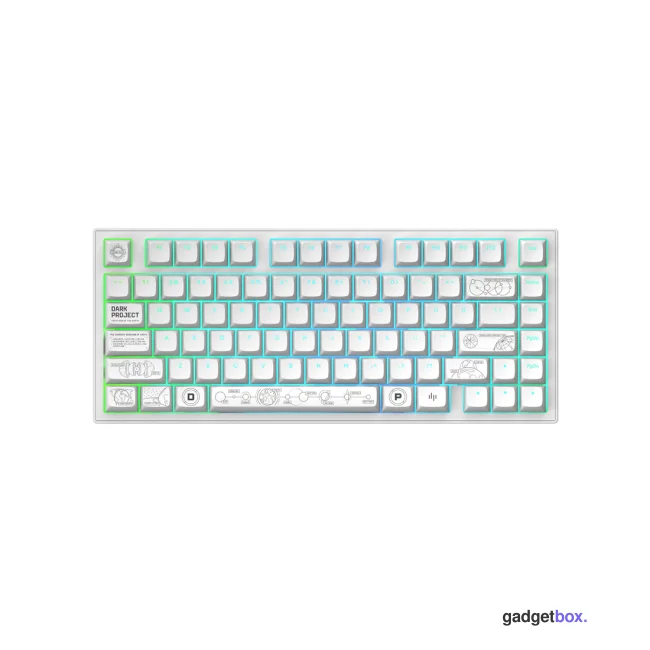 Клавиатура Dark Project ALU81A Terra Nova White