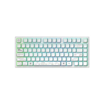 Клавиатура Dark Project ALU81A Terra Nova White