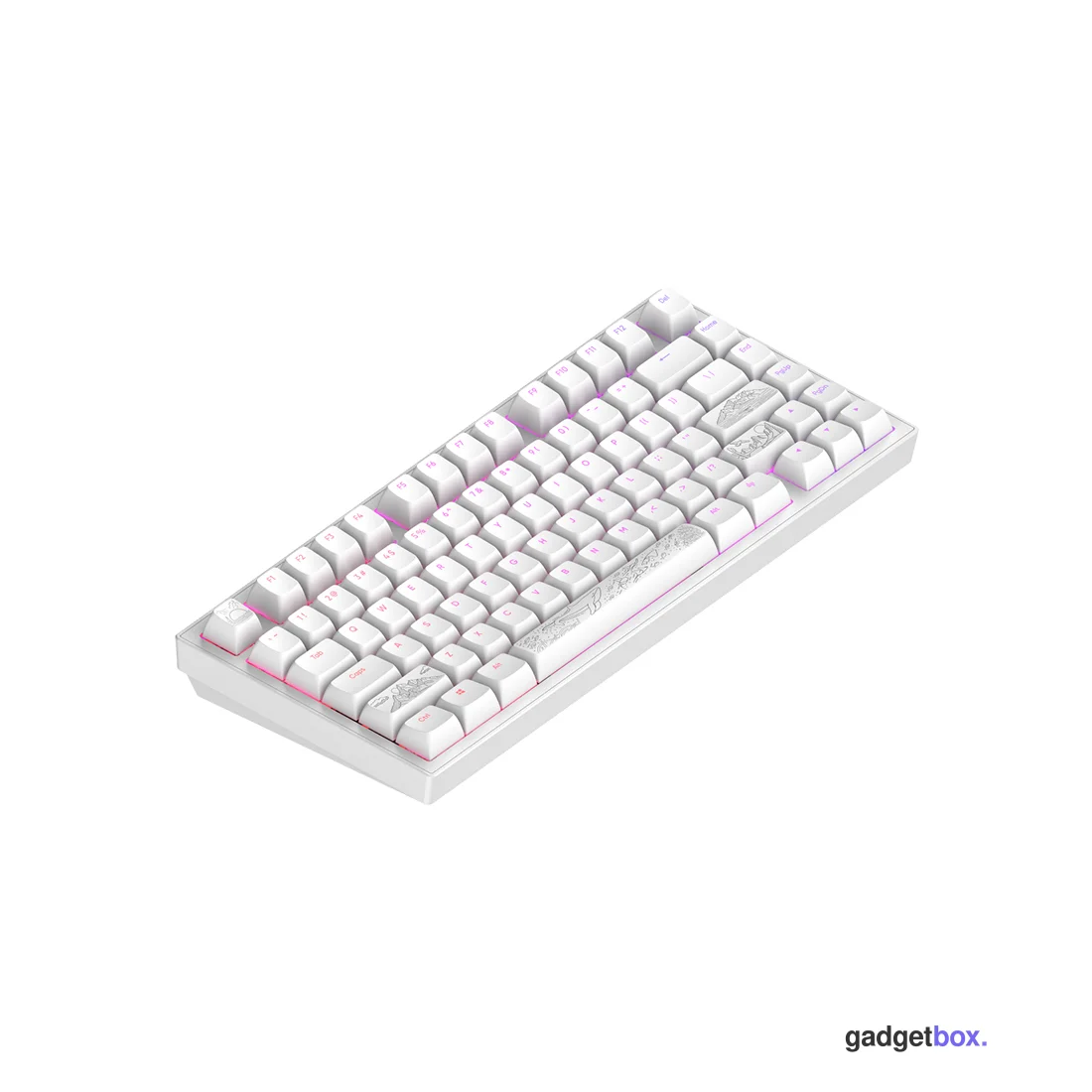 Клавиатура Dark Project ALU81A Terra Nostra White