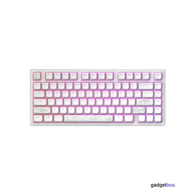 Клавиатура Dark Project ALU81A Terra Nostra White