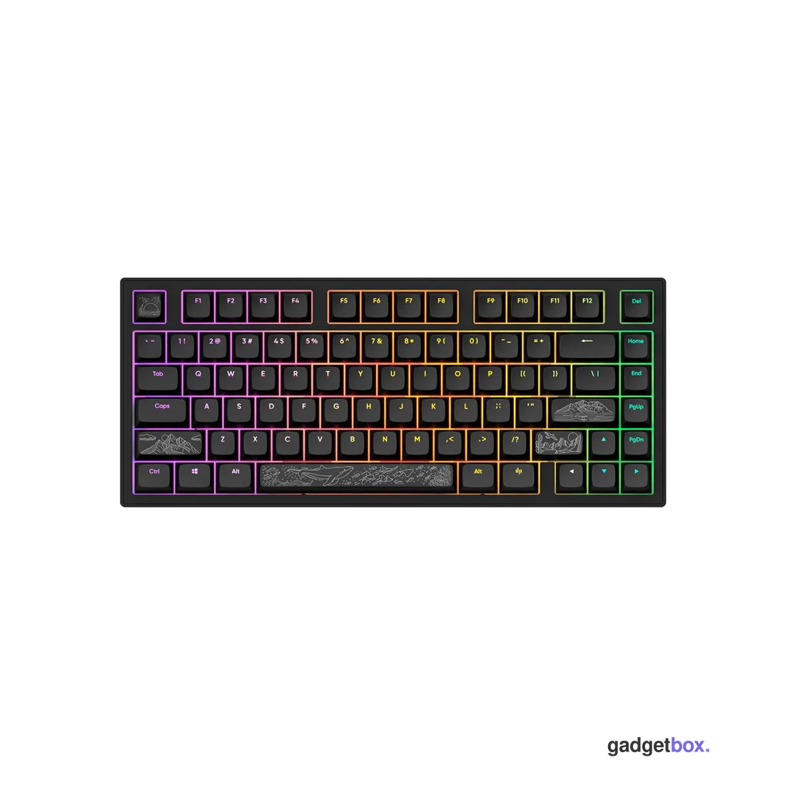 Клавиатура Dark Project ALU81A Terra Nostra Black