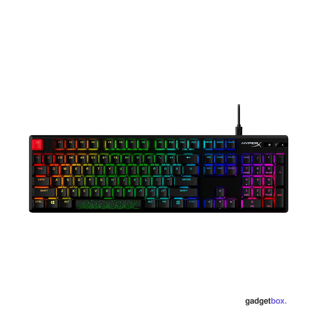 Клавиатура HyperX Alloy Origins PBT HX Aqua (US) 639N5AA#ABA