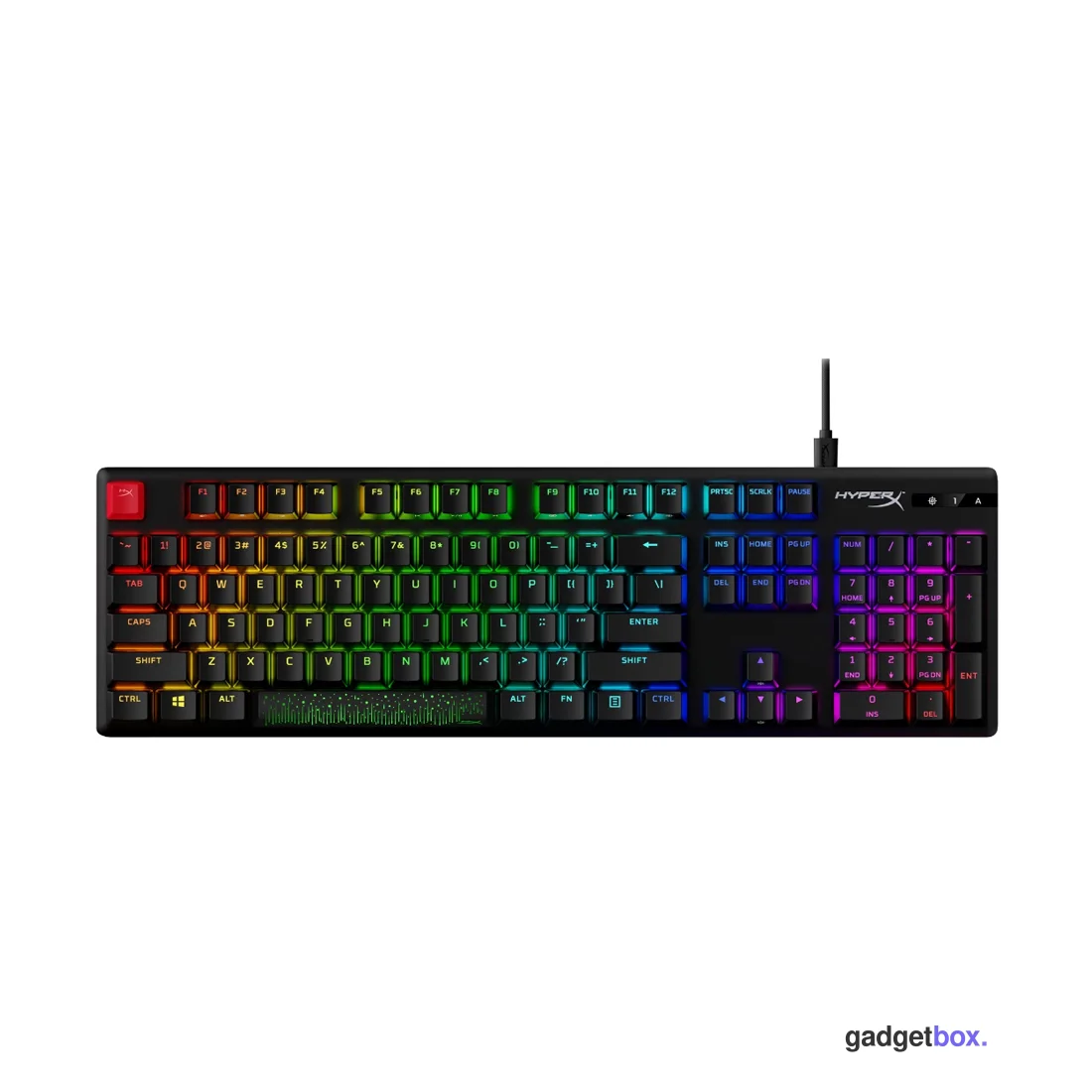 Клавиатура HyperX Alloy Origins PBT HX Red (US) 639N3AA#ABA