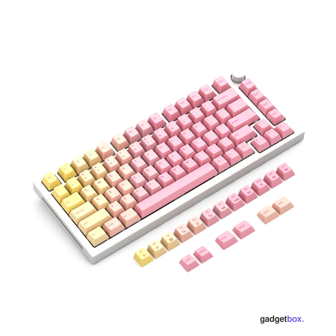 Набор кнопок на клавиатуру Glorious GPBT Keycaps Grapefruit (GLO-KC-GPBT-PG)
