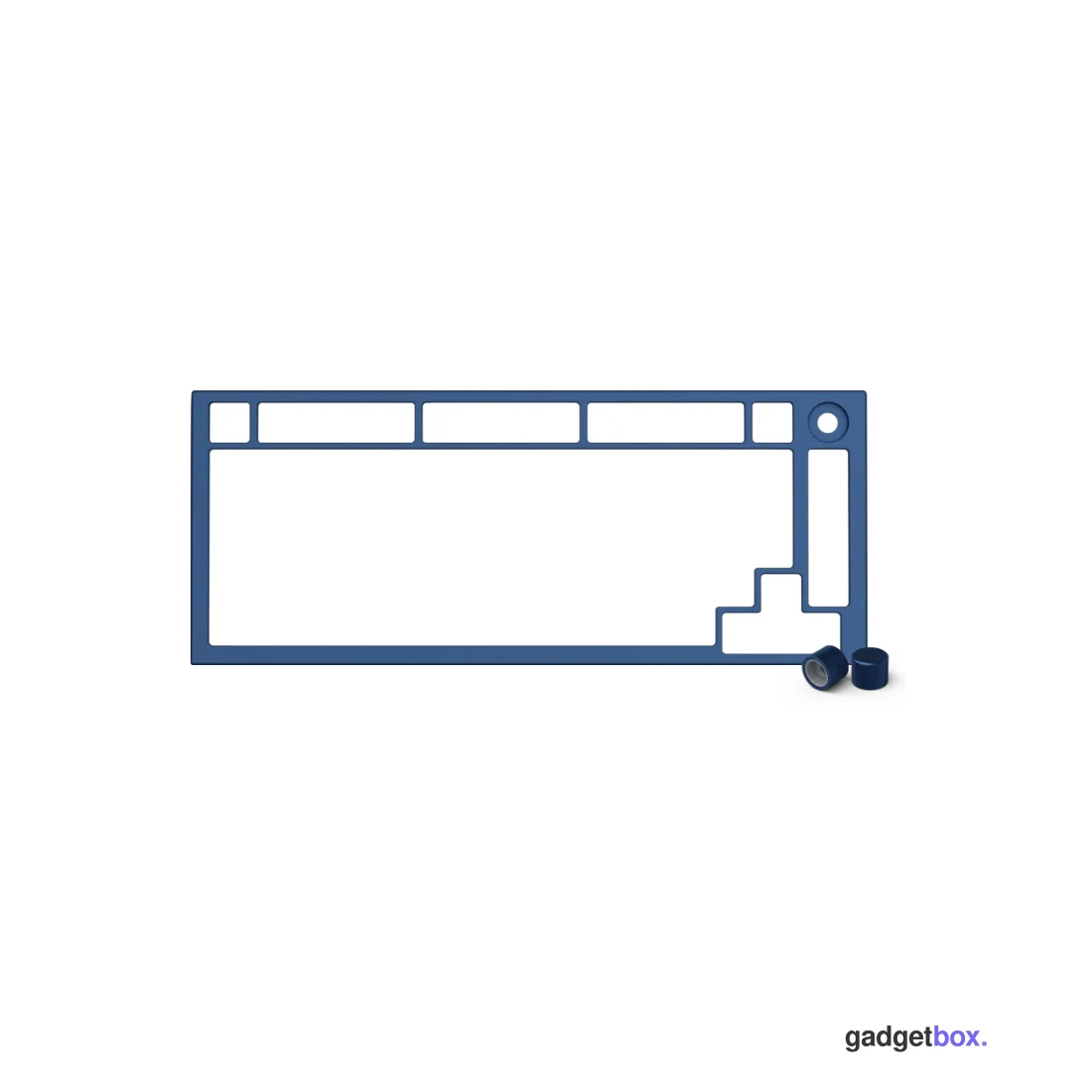 Запчасть к клавиатуре верхняя панель Glorious GMMK Pro Top Frame Navy Blue (GLO-ACC-P75-TF-NB)