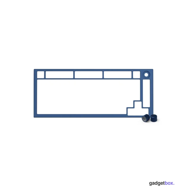 Запчасть к клавиатуре верхняя панель Glorious GMMK Pro Top Frame Navy Blue (GLO-ACC-P75-TF-NB)