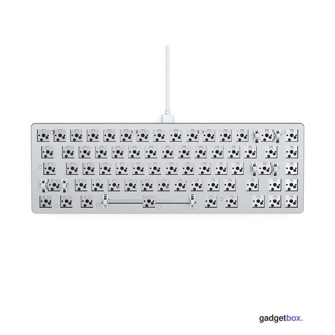 Основа клавиатуры Glorious GMMK2 Compact White (GLO-GMMK2-65-RGB-W)