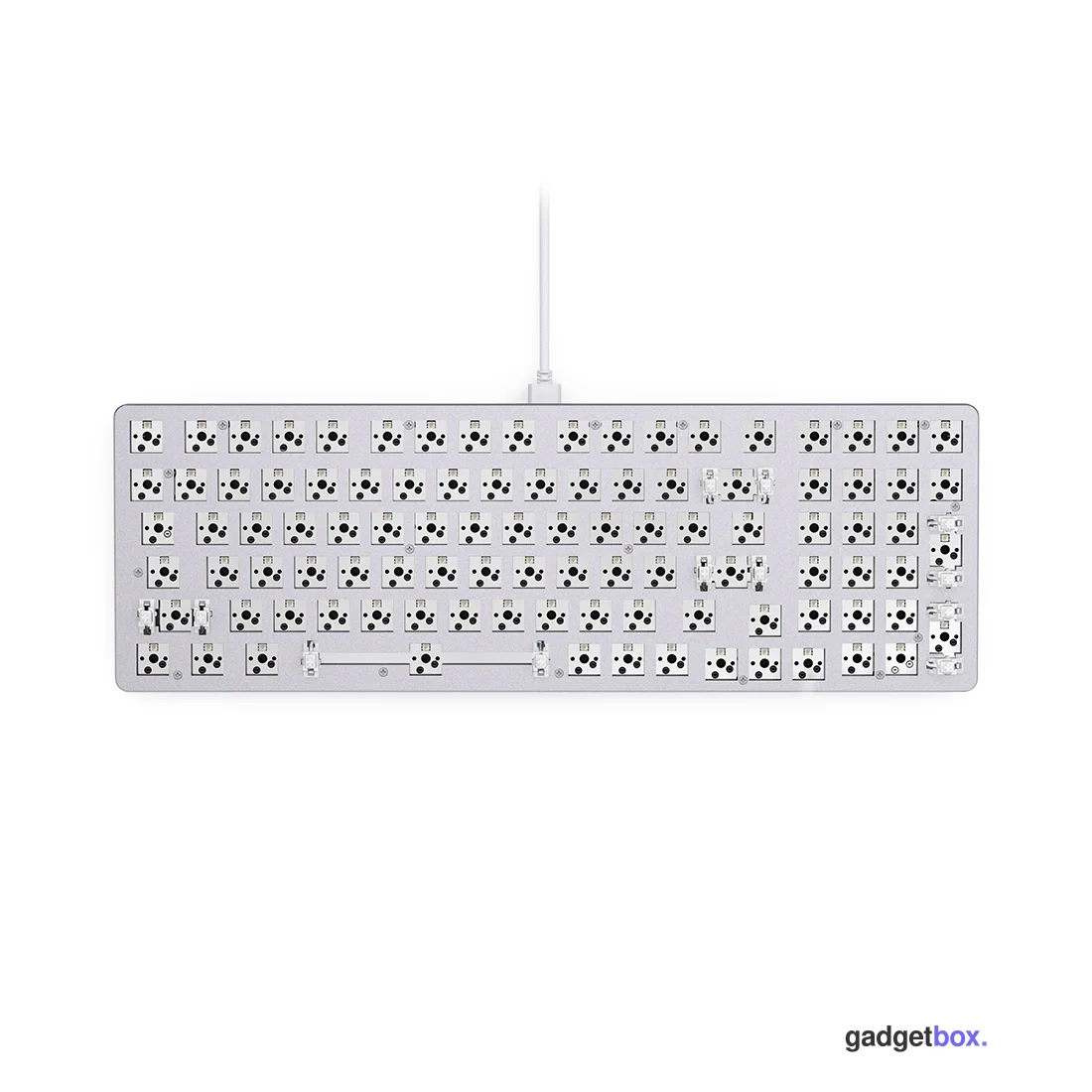 Основа клавиатуры Glorious GMMK2 Full Size White (GLO-GMMK2-96-RGB-W)