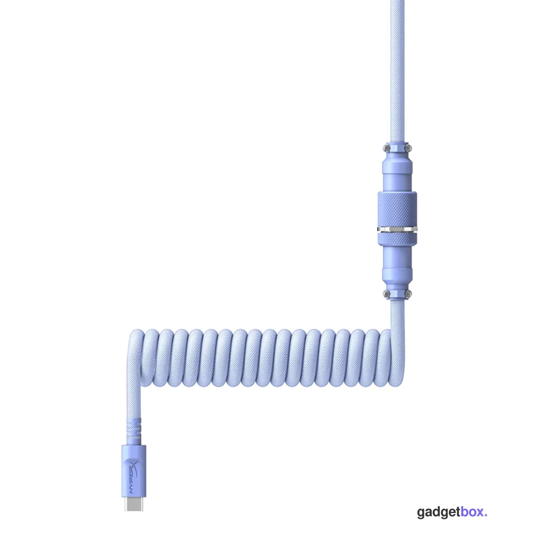 Провод для механической клавиатуры HyperX USB-C Coiled Cable Light Purple 6J682AA