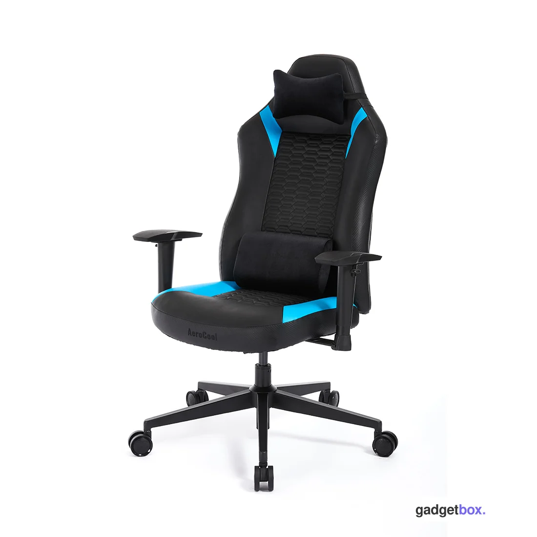 Игровое компьютерное кресло Aerocool CROWN Smart Racer Blue