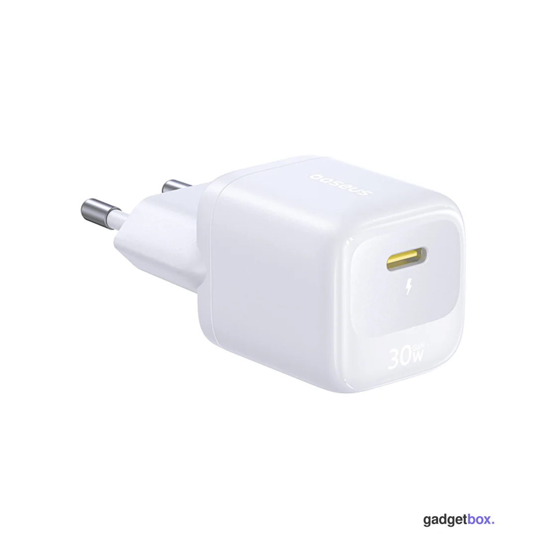 Адаптер питания Baseus FN22 1C 30W EU Moon White (E0123101)