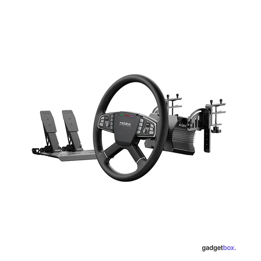 Комплект для симрейсинга MOZA Trucking Bundle (база R5, руль TSW, педали SR-P Lite, зажим для стола)