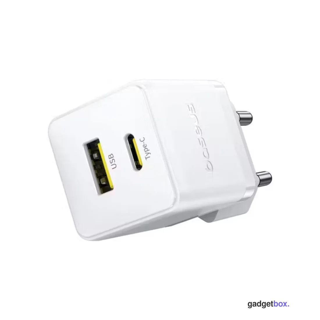 Адаптер питания Baseus Palm C+U 30W White (P1011160A213-00)