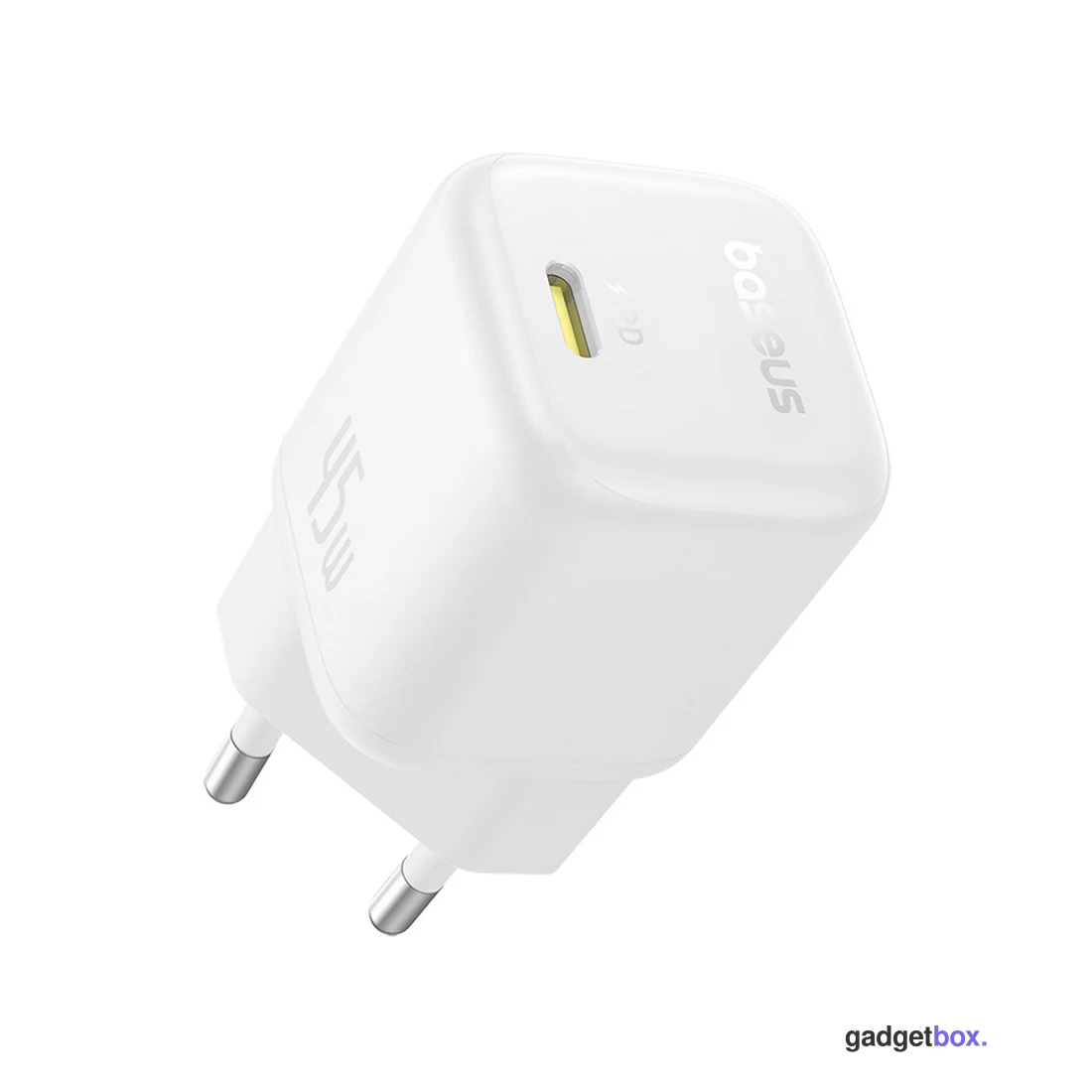Адаптер питания Baseus PicoGo GaN 1C 45W White (P10176800213-00)