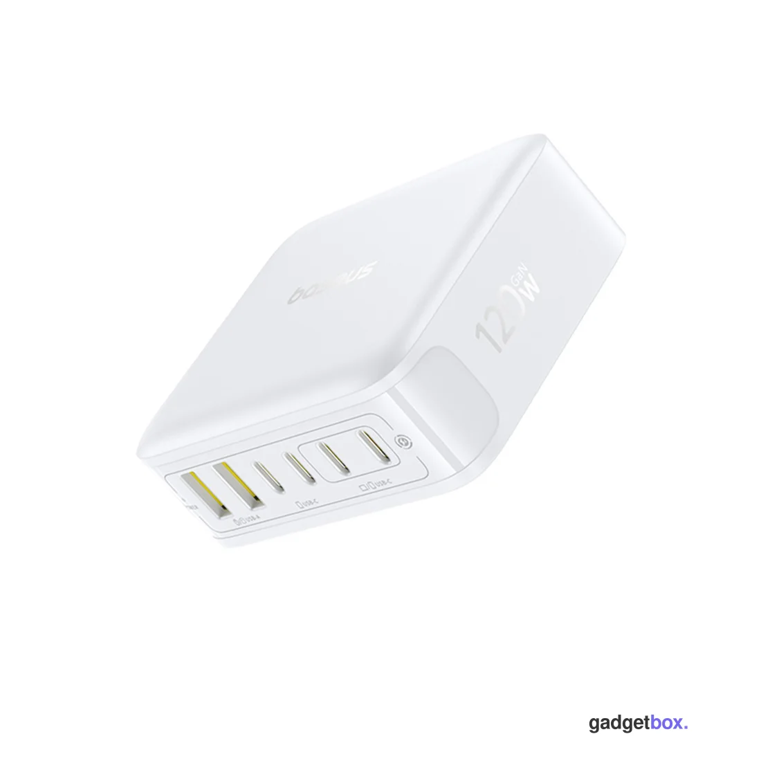 Адаптер питания Baseus EnerFill FH21 Desktop Charging Station 4C+2U 120W EU Moon White